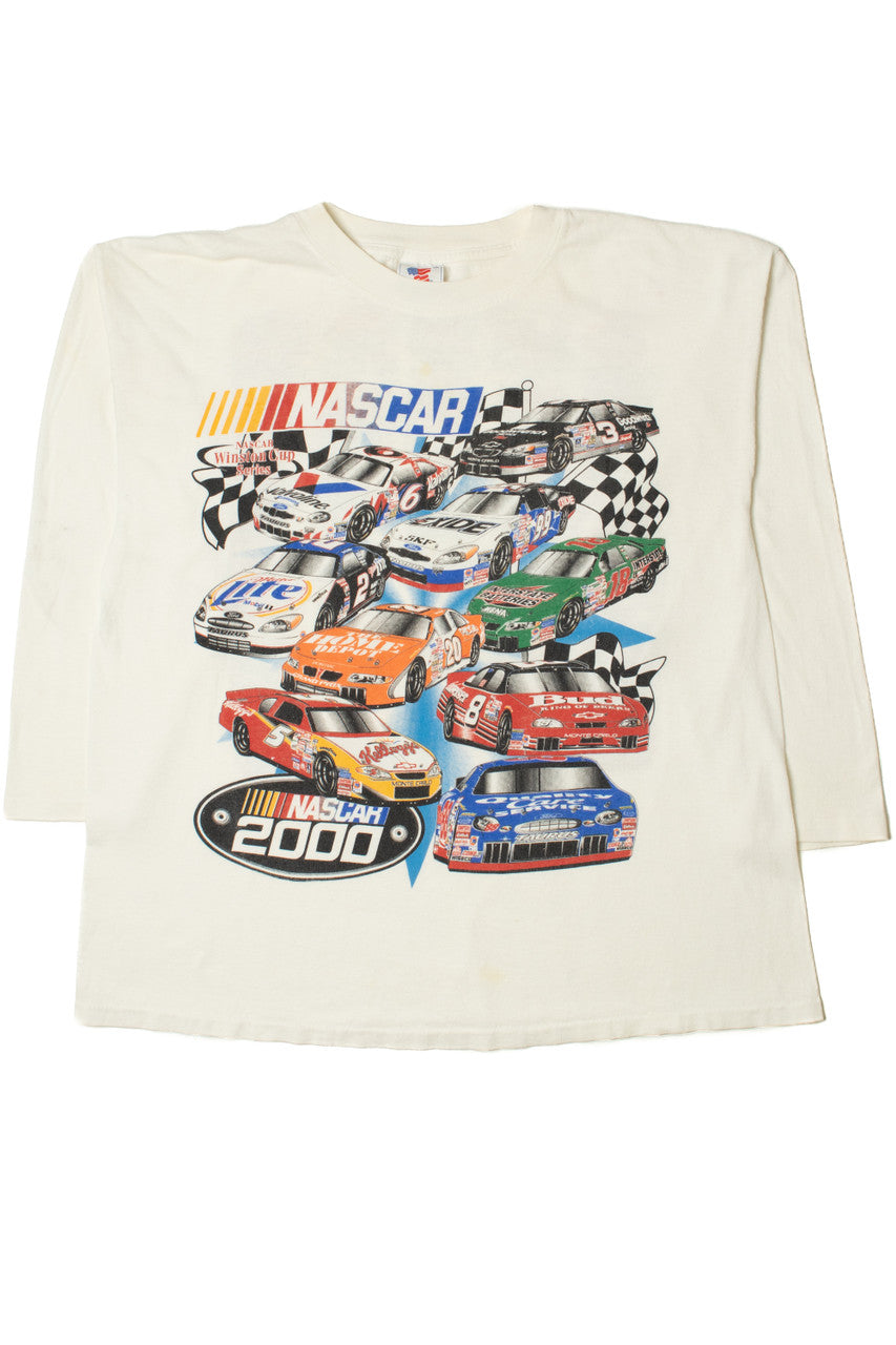 Vintage 2000 NASCAR Sponsor Long Sleeve Single Stitch T-Shirt