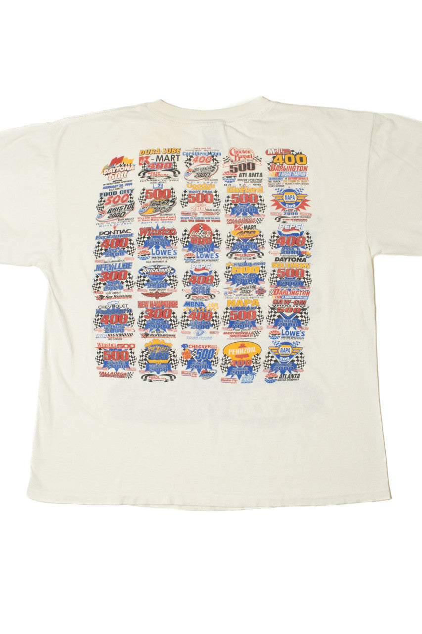 Vintage 2000 NASCAR Sponsor Long Sleeve Single Stitch T-Shirt