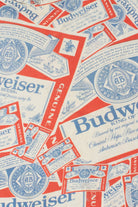 Vintage Budweiser All Over Print Single Stitch T-Shirt
