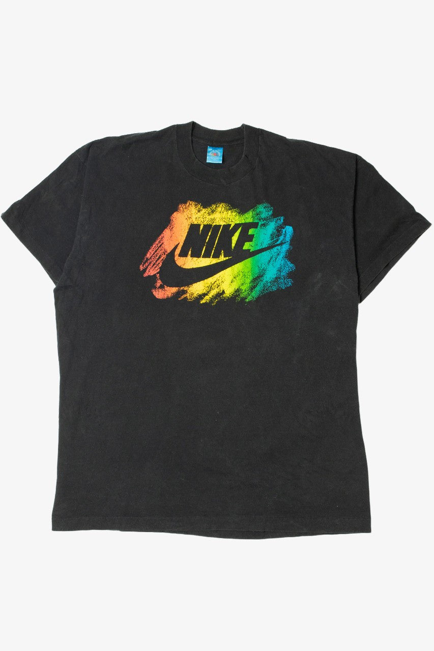 Vintage 1990's NIKE Rainbow Single Stitch T-Shirt