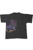 Vintage Howling Desert Wolf Wraparound Single Stitch T-Shirt