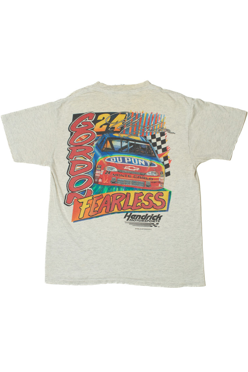 Vintage 1998 Jeff Gordon "Fearless" Dupont Racing T-Shirt