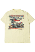 Vintage Knoxville Raceway Sprintcar Nationals Front/Back Print T-Shirt
