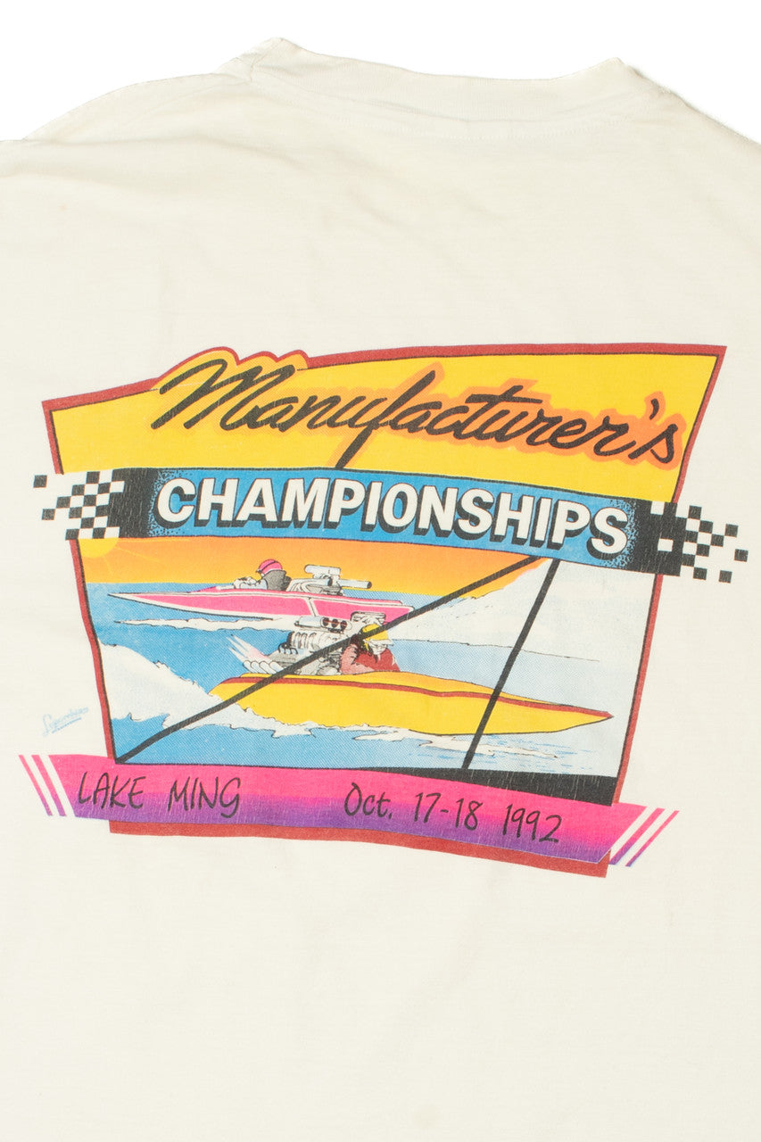Vintage 1992 National Jet Boat Association NJBA Championships T-Shirt