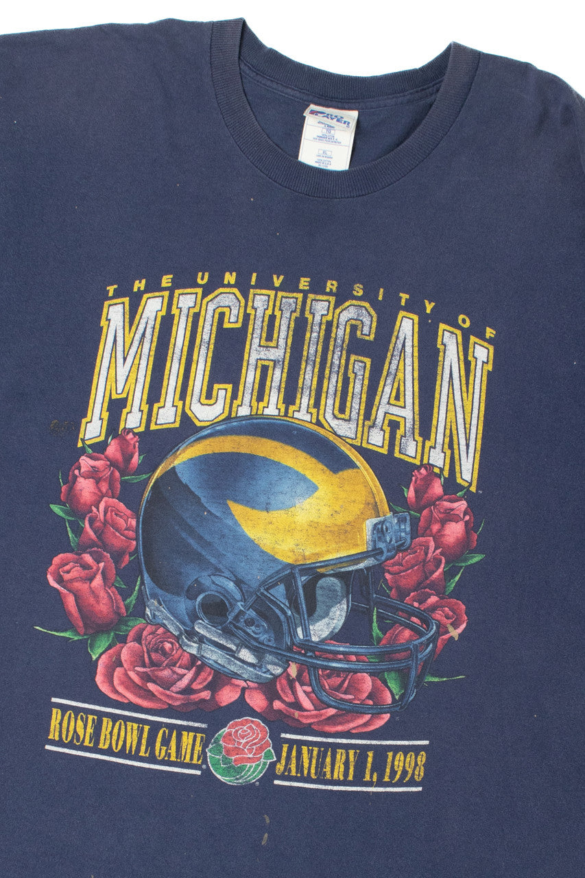 Vintage 1998 University of Michigan Rose Bowl T-Shirt