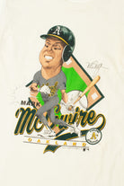 Vintage Mark McGuire Oakland A's MLB Baseball Caricature T-Shirt