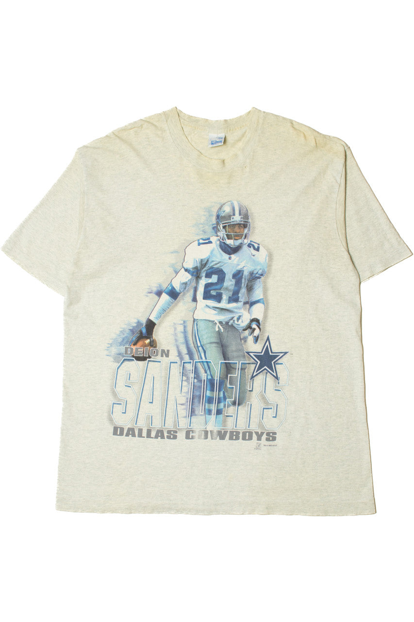 Vintage 1995 Dallas Cowboys Deion Sanders T-Shirt