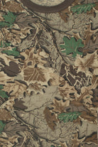 Vintage Advantage Leafy Camo Long Sleeve T-Shirt With Pocket