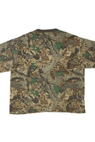 Vintage Advantage Leafy Camo Long Sleeve T-Shirt With Pocket