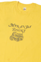 Vintage "Miranda Books" Cat Graphic T-Shirt