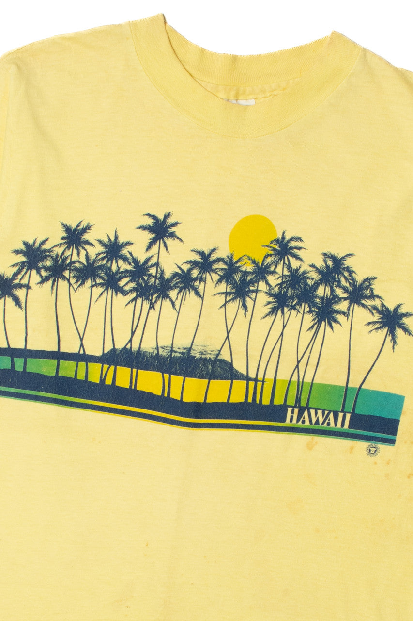 Vintage "Hawaii" Island Sunset T-Shirt