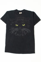Vintage Black Cat Single Stitch T-Shirt