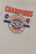 Vintage 1986 Chicago Bears Super Bowl XX Champions T-Shirt