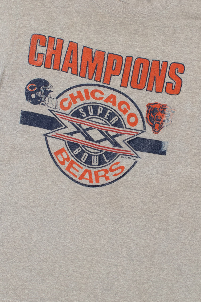 Vintage 1986 Chicago Bears Super Bowl XX Champions T-Shirt