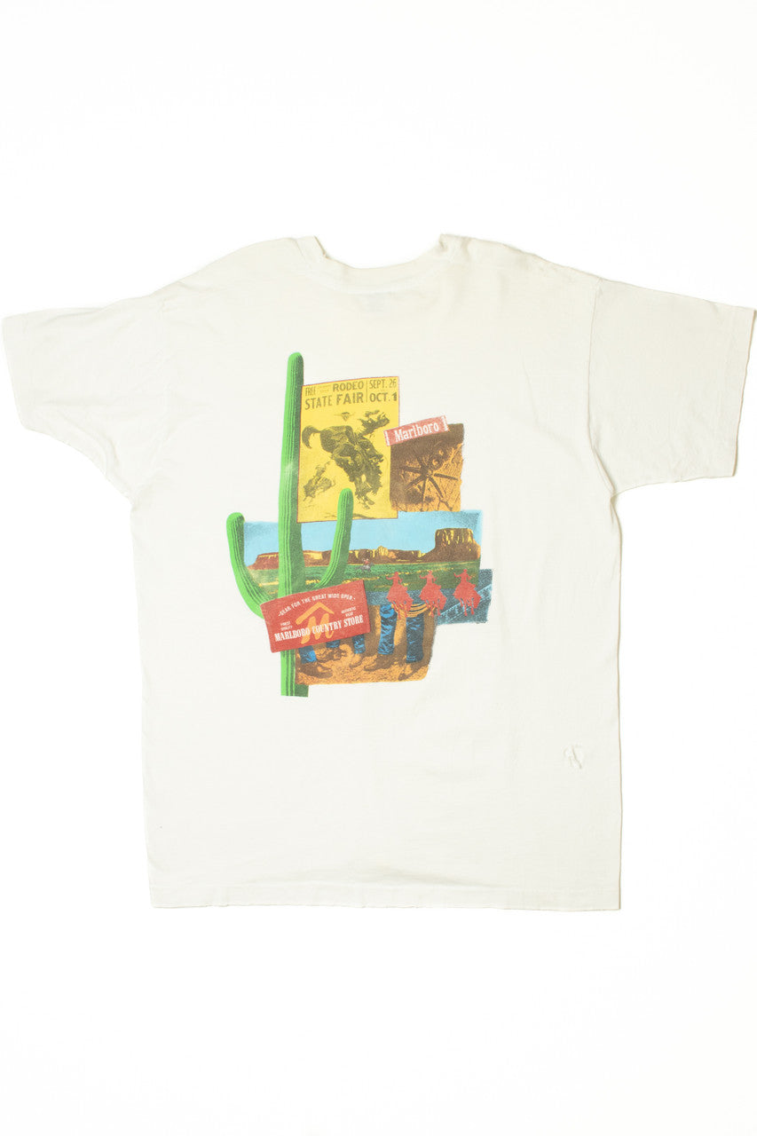 Vintage Marlboro Cowboy Collage T-Shirt