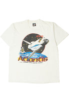 Vintage 1991 "Atlantis" Space Shuttle Kennedy Space Center T-Shirt