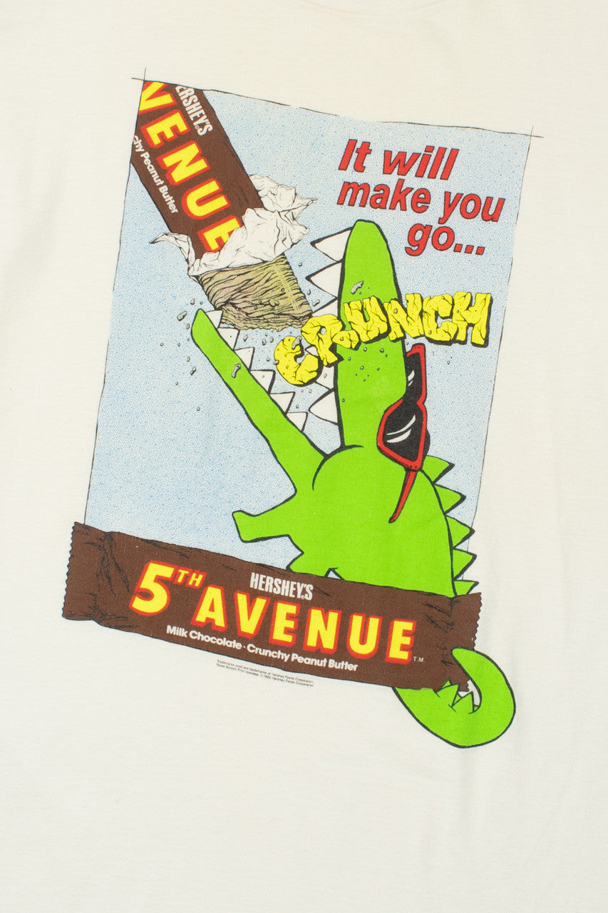 Vintage Hershey's 5th Avenue Bar "Crunch" T-Shirt
