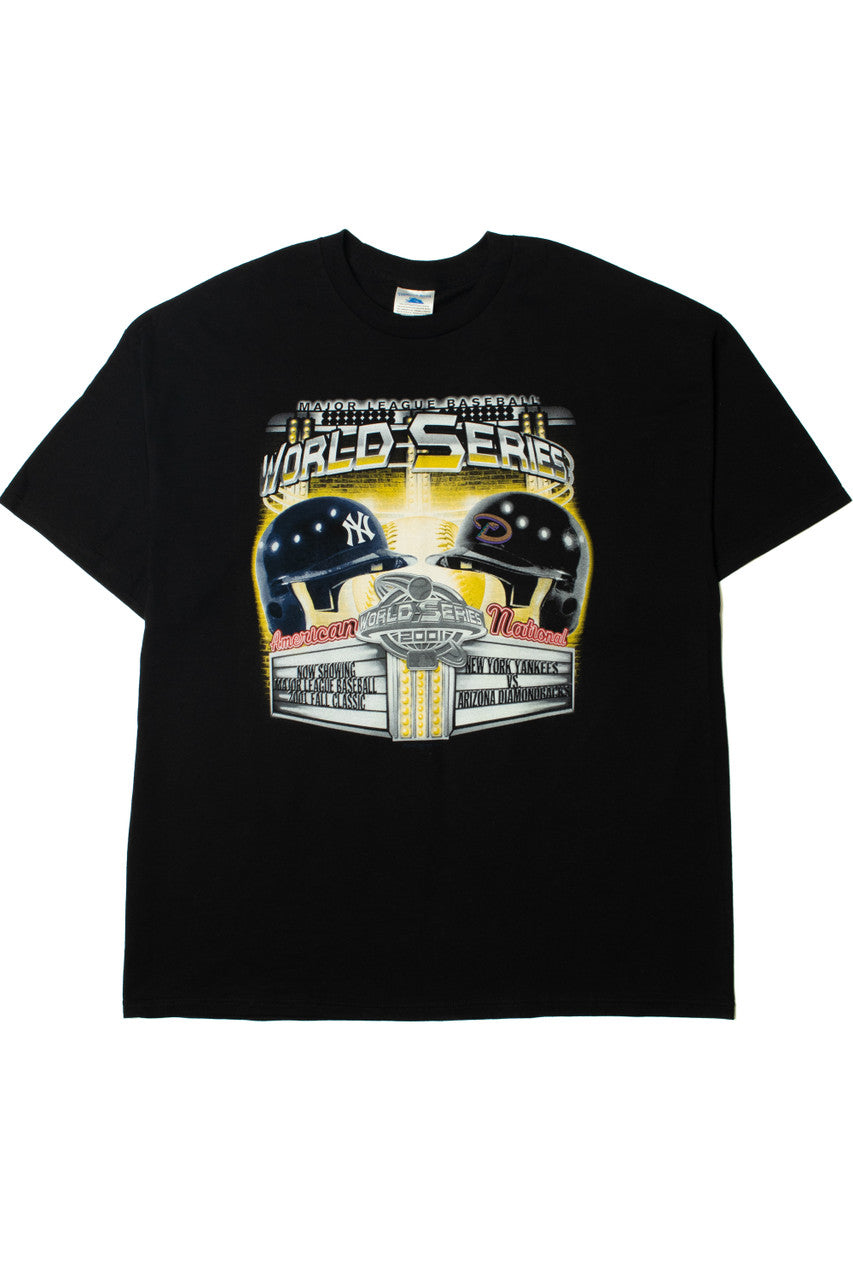 Vintage 2001 MLB World Series Yankees Vs. Diamondbacks T-Shirt