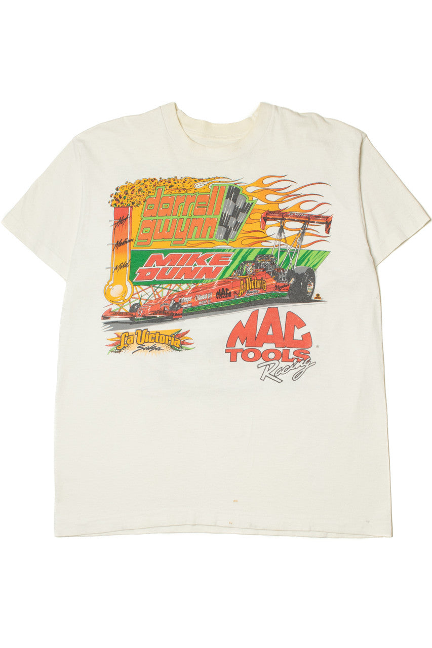 Vintage Darryl Gwynn Mike Dunn "Mac Racing Team" T-Shirt