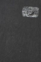 Vintage Distressed 8 Ball Pool Bulldog Front/Back Print T-Shirt