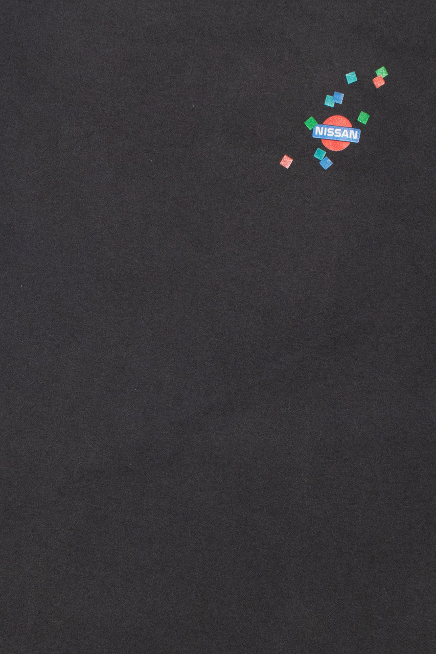 Vintage Nissan "New Model Year Celebration" Front/Back Print T-Shirt