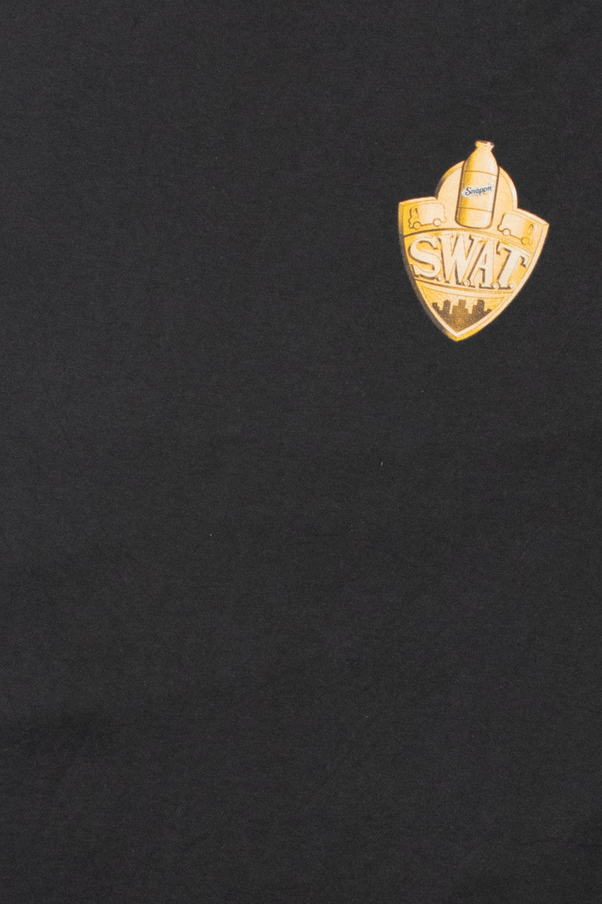 Vintage "SWAT" Snapple Promotional Long Sleeve T-Shirt
