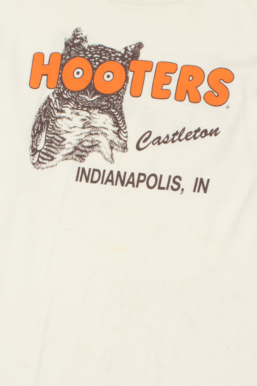 Vintage "Hooters" Indianapolis, IN Long Sleeve T-Shirt