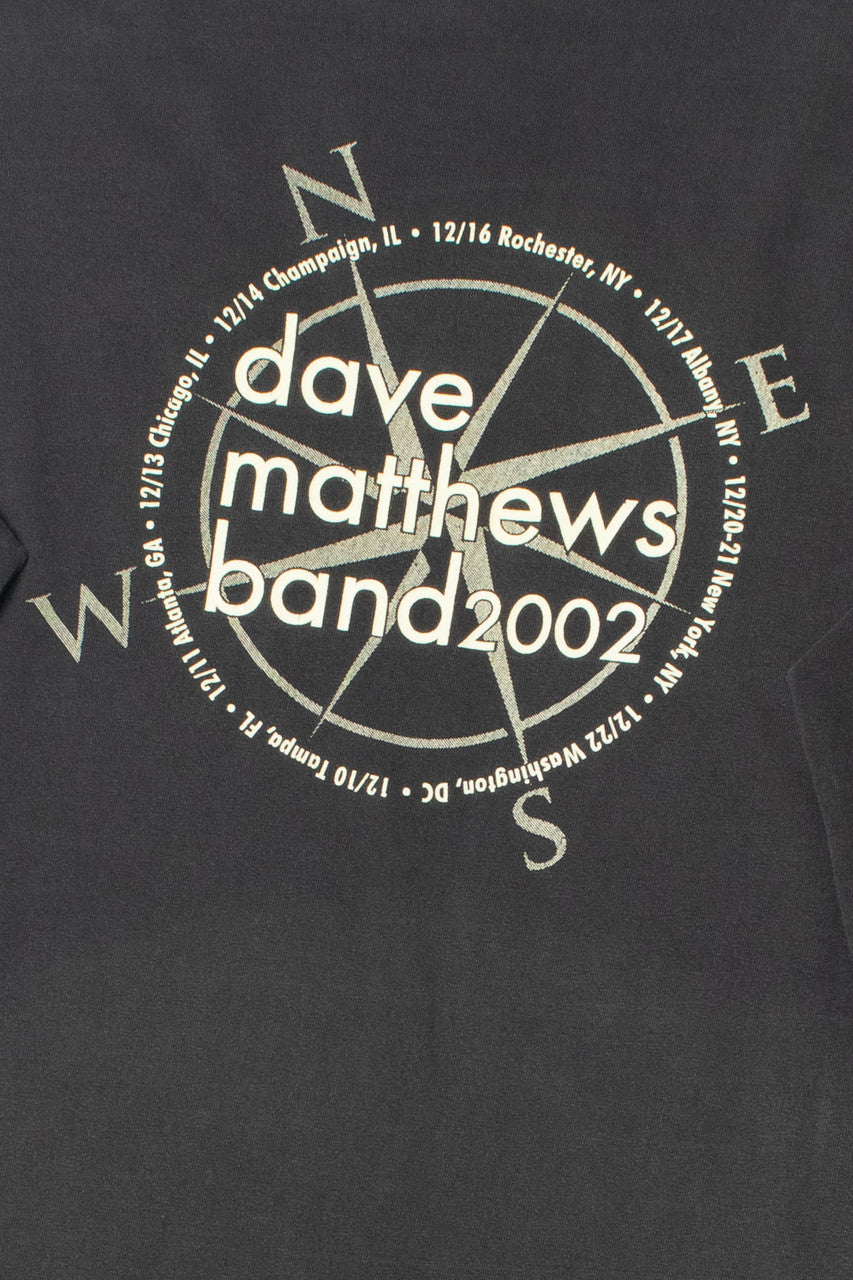 Vintage 2002 Dave Matthews Band Local Crew Long Sleeve T-Shirt