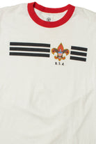 Vintage Official Boy Scouts of America "B.S.A." Ringer T-Shirt