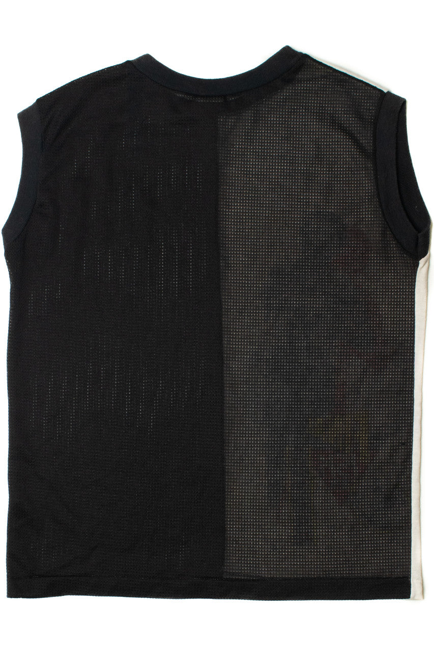Vintage "15K Run" See Through Mesh Muscle T-Shirt (1980s)