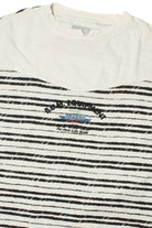 Vintage 1991 B.U.M. Equipment Striped T-Shirt