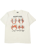 Vintage Maryland "How To Pick A Crab" Guide T-Shirt (1990s)