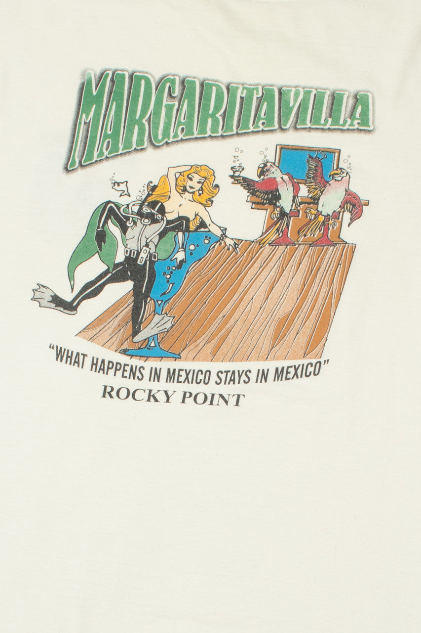 "Margaritavilla" "What Happens In Mexico Stays In Mexico" T-Shirt