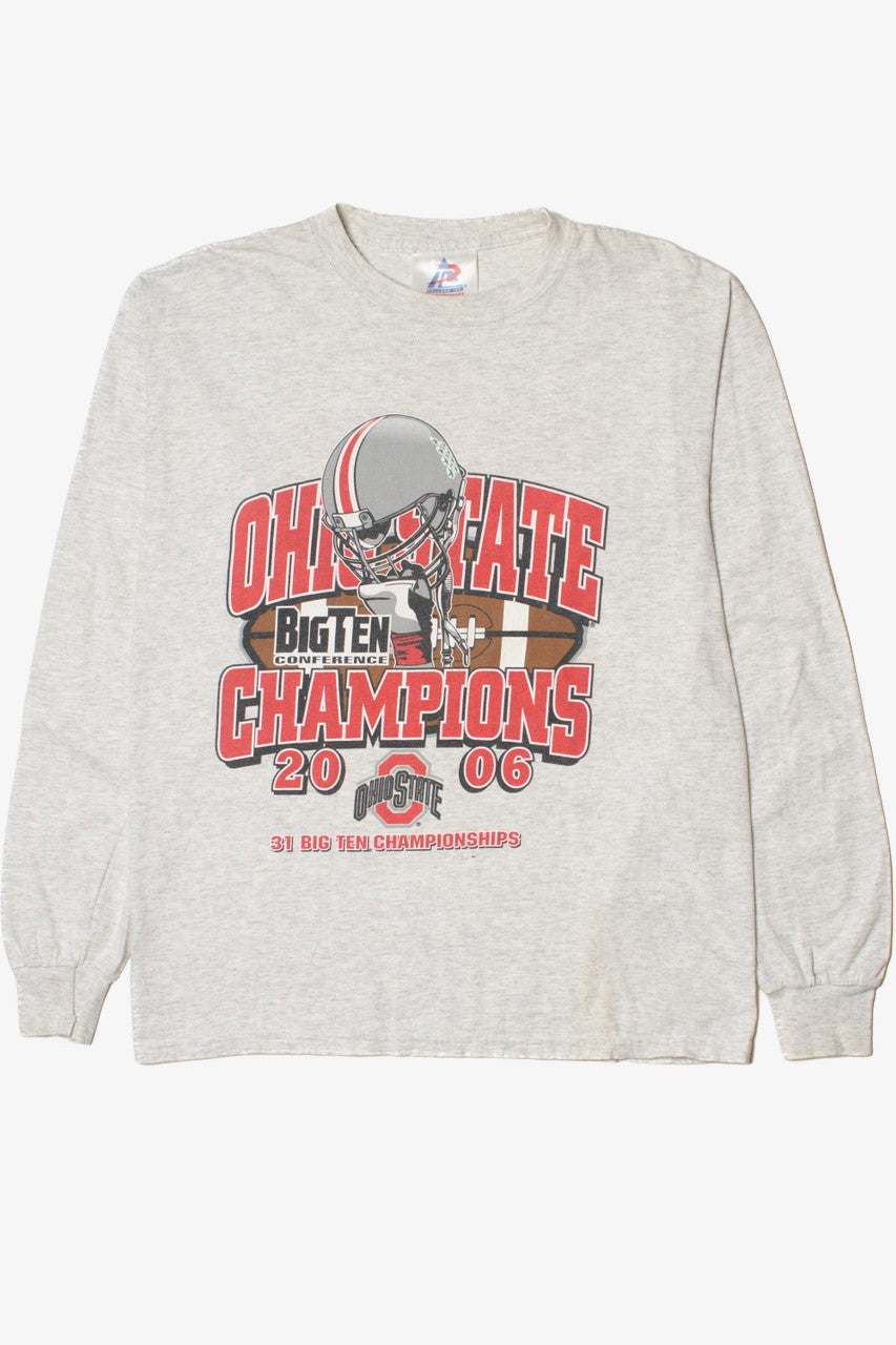 2006 Ohio State Champions Big Ten Football Long Sleeve T-Shirt