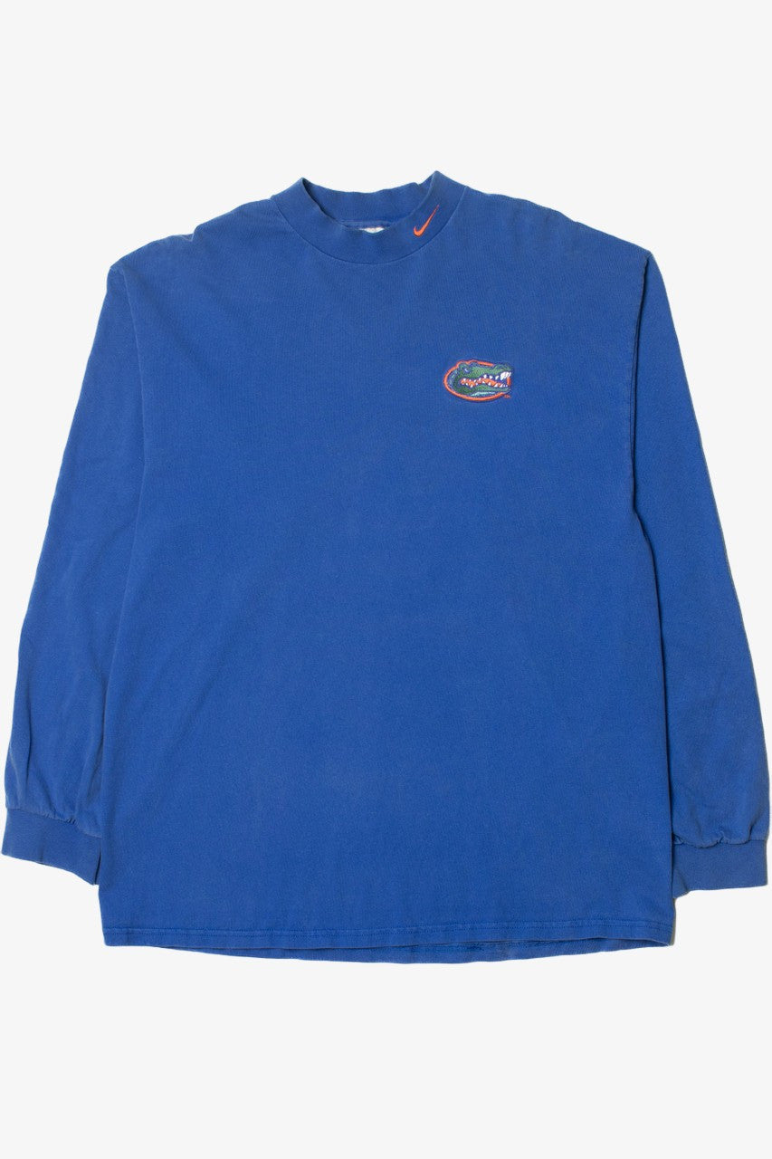 Vintage University of Florida Gators Embroidered Logo Nike Long Sleeve T-Shirt