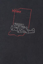 Vintage "Indiana" Embroidered Racing Graphic Heavyweight T-Shirt