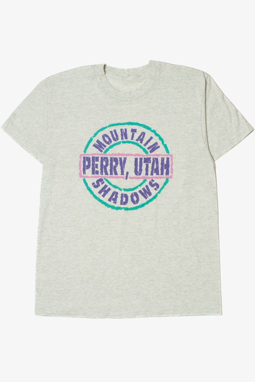 Vintage "Mountain Shadows" Perry, Utah Single Stitch T-Shirt