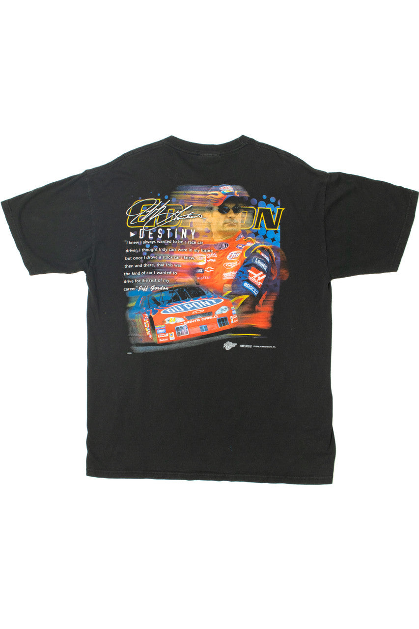 Vintage 2002 Jeff Gordon NASCAR "Destiny" Winner's Circle T-Shirt
