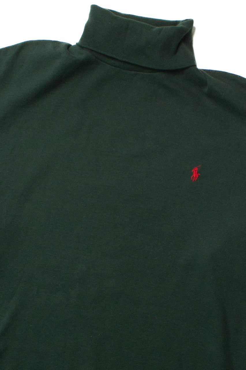 Vintage Green Ralph Lauren Turtleneck (1990s)