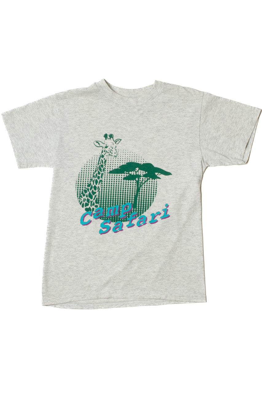 Vintage "Camp Safari" Single Stitch Baby Tee