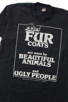 Vintage Fur Coats T-Shirt (1989)