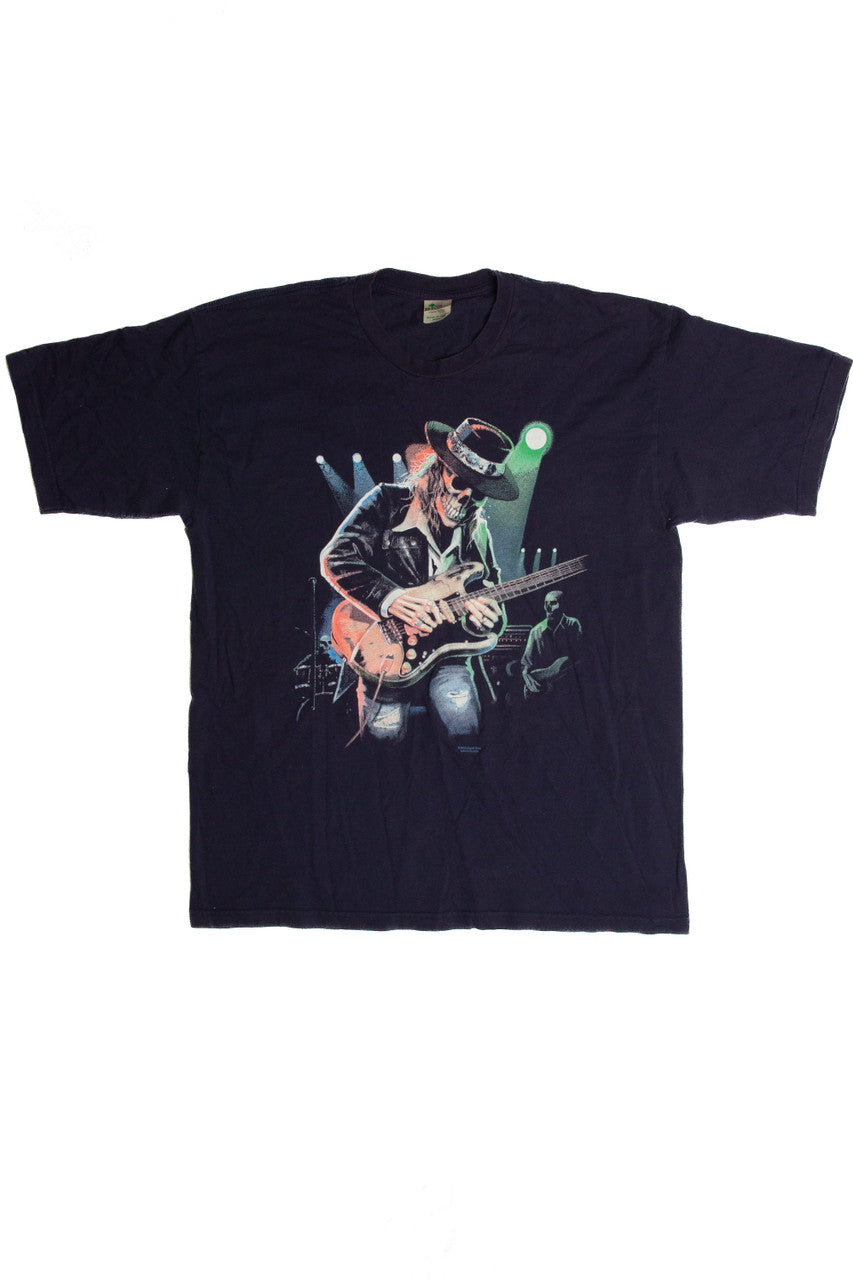 Vintage Stevie Ray Vaughan Skeleton T-Shirt