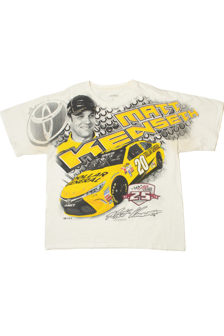 2015 Matt Kenseth NASCAR AOP Front/Back T-Shirt