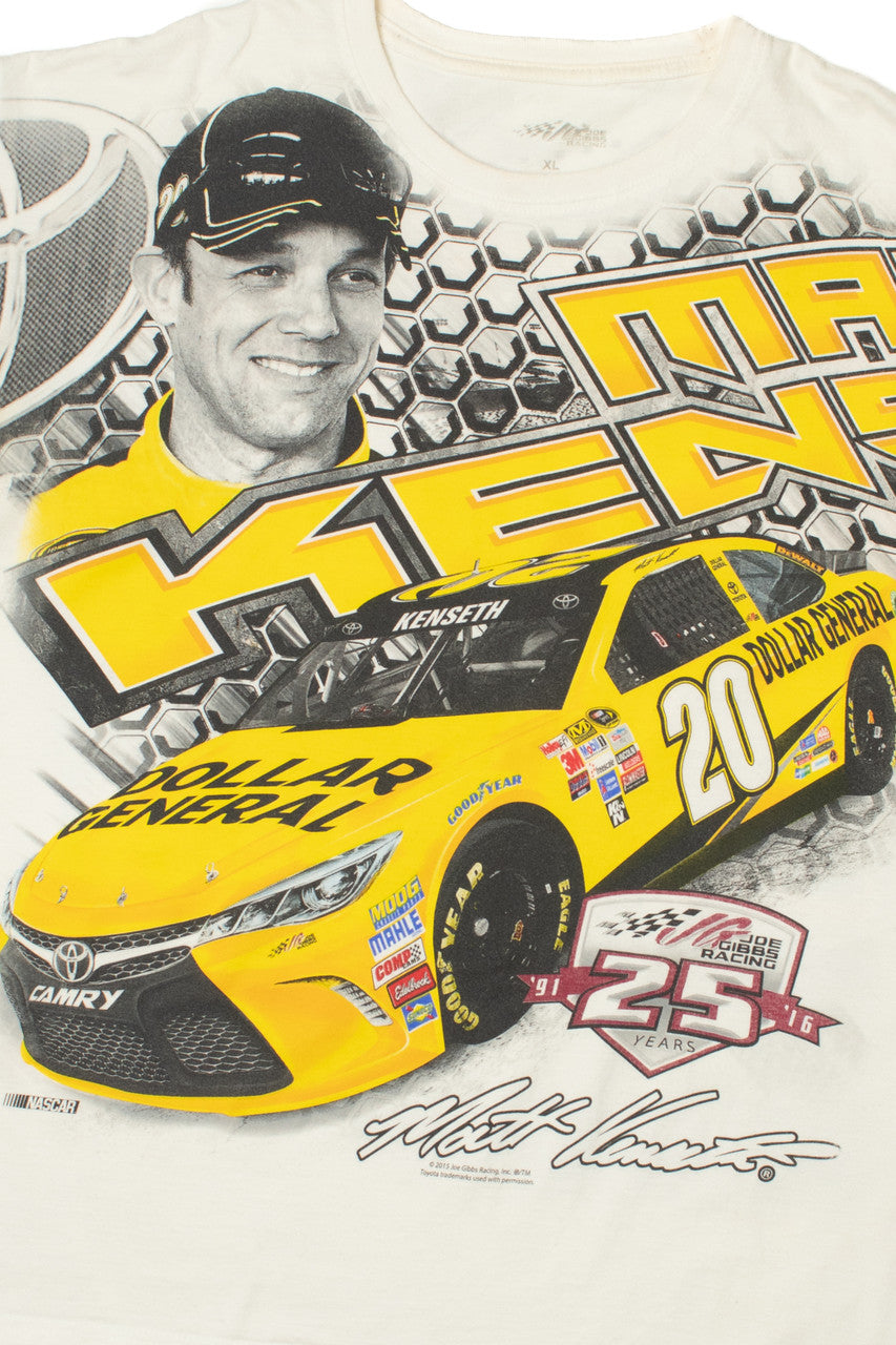 2015 Matt Kenseth NASCAR AOP Front/Back T-Shirt