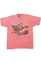 Vintage Distressed Buffalo Hunt Single Stitch T-Shirt