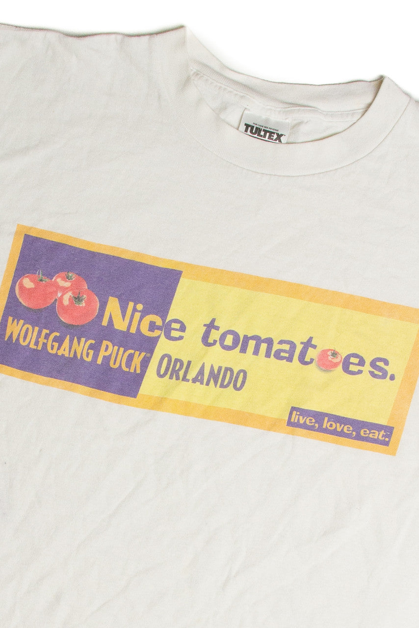Vintage Nice Tomatoes Wolfgang Puck T-Shirt