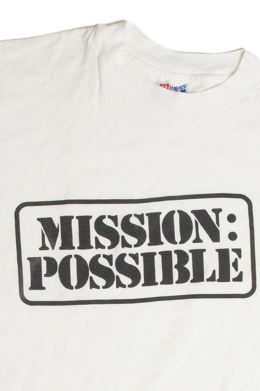 Vintage Pizza Hut Mission Possible T-Shirt