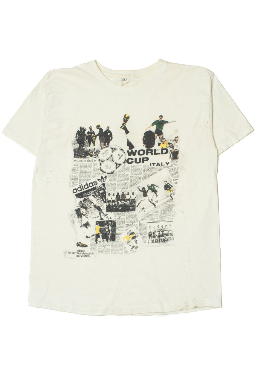 Vintage Adidas World Cup Italy Single Stitch T-Shirt
