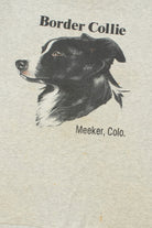 Vintage Border Collie "Meeker, Colo." Single Stitch T-Shirt
