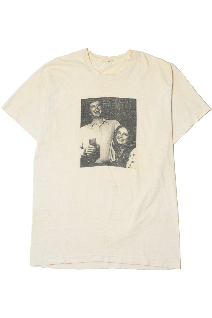 Vintage Family Photo Single Stitch T-Shirt (1980s)